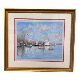 Marcel Dyf La Regate, Published 1986 Edition 54/500