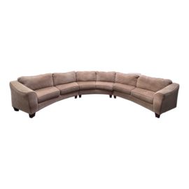 Ashley Furniture Extra Large Three Piece Curved Sectional