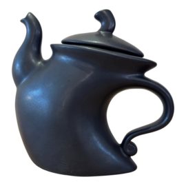Late 20th Century Michael Lambert Studio Dancing & Struttin Coffee Pot