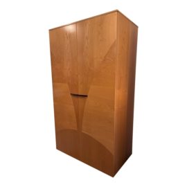 Post Modern Italian Maple Finish Armoire