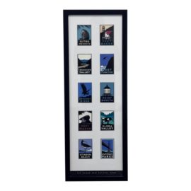 Golden Gate National Recreation Area Framed Miniaturized Posters, Ten in Frame