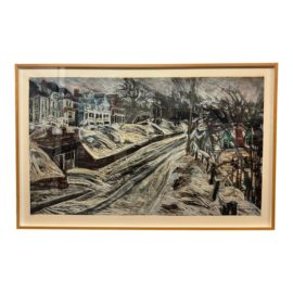 Marcia Henderson "The Bluff" Large Format Pastel Artwork