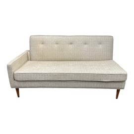 Mid 20th Century Apartment Left Arm Facing Sofa. Original Price: $3,000