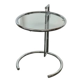 Eileen Gray for Design Within Reach E1027 Adjustable Side Table. Original Price: $1,625