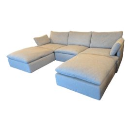 Timothy Oulton for Restoration Hardware Cloud 5 Piece Modular Down Sectional Sofa. Original Price: $12,300