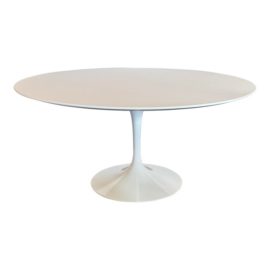 Eero Saarinen for Knoll Studio Round Pedestal Dining Table. Original Price: $5,000
