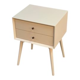 West Elm Mid Century White Nightstand. Original Price: $400