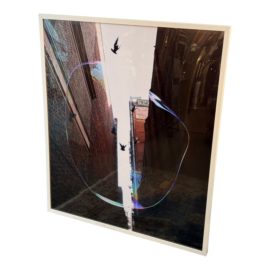 Alex Hoerner "Surface Tension" Photographic Print, Framed. Original Price: $455