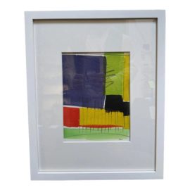Isabel Wyatt “Color Format 1” Custom Framed Painting