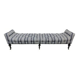 Serena & Lily Custom Essex Upholstered Bench. Original Price: $3,498