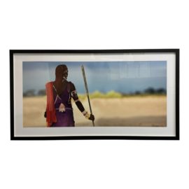 Lisa Kristine "Mkuki-Kenya" Large Format Limited Edition 3/25 Signed Print, Framed. Original Price: $6,500