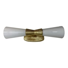 Kelly Wearstler for Visual Comfort Utopia Small Double Bath Sconce Signature Collection. Original Price: $800