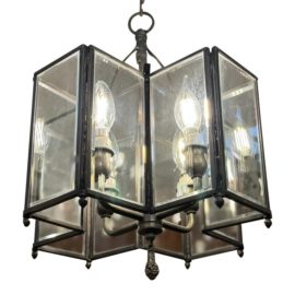 Vintage X Four Light Chandelier