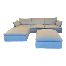 Timothy Oulton for Restoration Hardware Cloud 5 Piece Modular Down Sectional Sofa. Original Price: $12,300