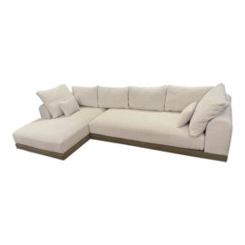 Poiat Studio Aqueduct High Plinth Two Piece Sectional. Original Price: $13,000