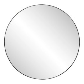 Bassett Mirror Levigne Black Wall Round Mirror