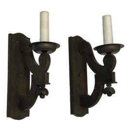 Dennis & Leen Louis XIV Wall Sconces, a Pair