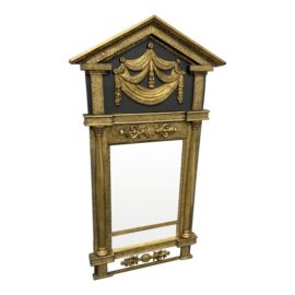 Early 19th Century Swedish Empire Style Gilded Mirror