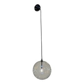 Schwung Home Glass Globe Pendant Light. Original Price: $800