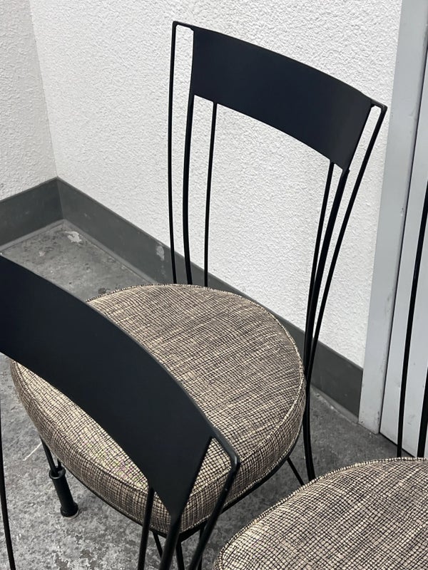 Mid 20th Century Howard-Shaver Vintage Steel Dining Chairs, Set of