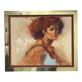 Gillum Postmodern Acrylic on Canvas Original Painting