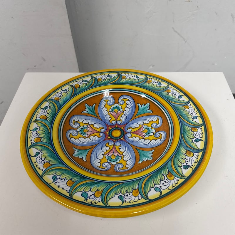 Alfonso Fusco Dec. Amano Amalfi Hand Painted Italian Salad Plate