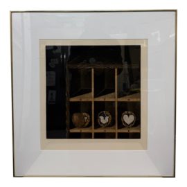 Byron Bratt "Language of the Heart" Mezzotint, Framed