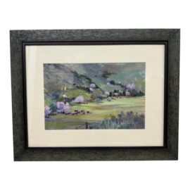 Geni Keany Signed Impressionist Framed Painting, Title + Date Unknown