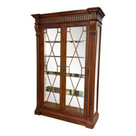 Jasper Cabinet Arlington Pine Glass Curio Cabinet. Original Price: $6,844