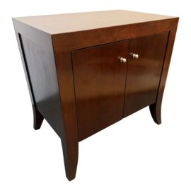 A. Rudin Custom No. 8538 Bedside + End Table. Original Price: $2,500