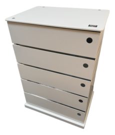 Dottus 5 Drawer Swivel Tower. Original Price: $349