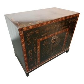 Via Diva Painted Asian Cabinet. Original Price: $1,500