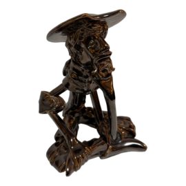 Roberto Nischli Don Quixote Ceramic Sculpture