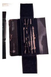 Antique Architecture Leather Bound Drafting Kit