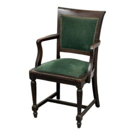 Antique Olympic Club Dining Arm Chair