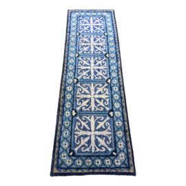 2ft4in × 7ft4in the Terrazzo Collection Tile Square Area Rug Runner