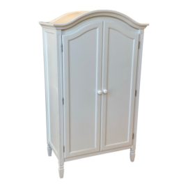 Pottery Barn Kids White Madeline Armoire. Original Price: $1,200
