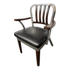 The Shaw-Walker Co. Mid Century Aluminum Arm Chair
