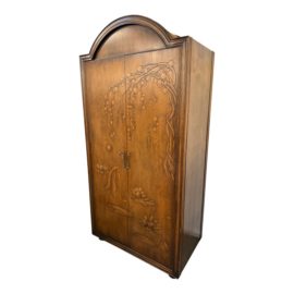 Vintage Floral Vine Armoire