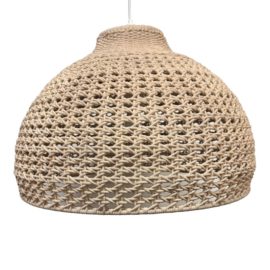 Serena & Lily Keyes Large Woven Outdoor Pendant. Original Price: $1,500