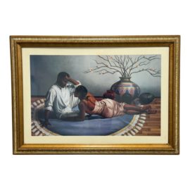 Jay C. Bakari "In Your Eyes" Framed Print