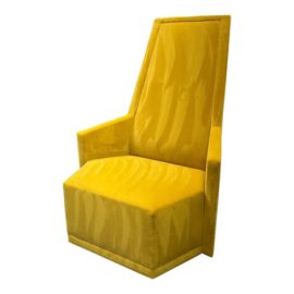 Lazzarini + Pickering Lavinia Lounge Chair With Pierre Frey Velvet Upholstery. Original Price: $13,500