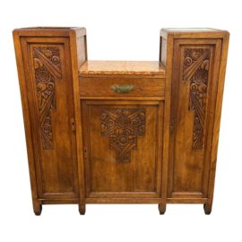 Antique Oak Art Deco Sideboard