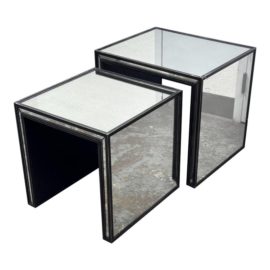 Restoration Hardware Strand Nesting Tables, Set. Original Price: $1,050