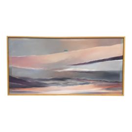 Custom Frame Acrylic on Canvas Original Artwork. Original Price: $2,000