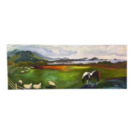 Circa 1970's Lygia Chappellet "Mission Ranch, Carmel" Original