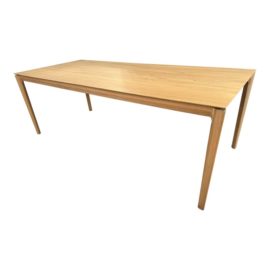 NEW Ethnicraft Bok Oak Dining Table. Original Price: $2,900