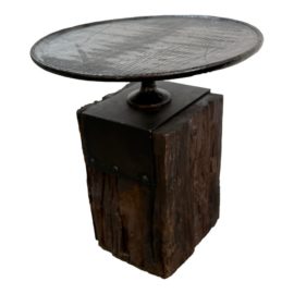 Barry Dixon for Arteriors Home Anvil Accent Table. Original Price: $2,680