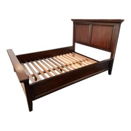 Queen Size Pottery Barn Hudson Bed Frame. Original Price: $2,100
