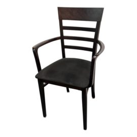 A. Sibau Contemporary Ladderback Side Chair, Italy